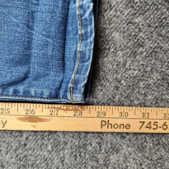 Judy Blue Jeans Womens 5/27 HighRise Skinny Fit Blue Leopard Stretch Denim Pants - Picture 12 of 14